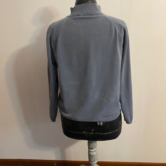 Laura Ashley Gray Knit pullover turtleneck, size L - Picture 2 of 3